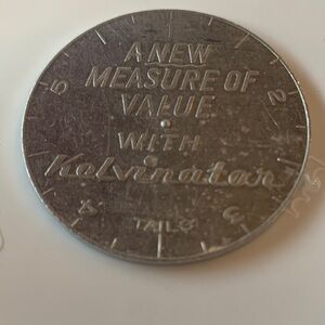 Kelvinator collectors token